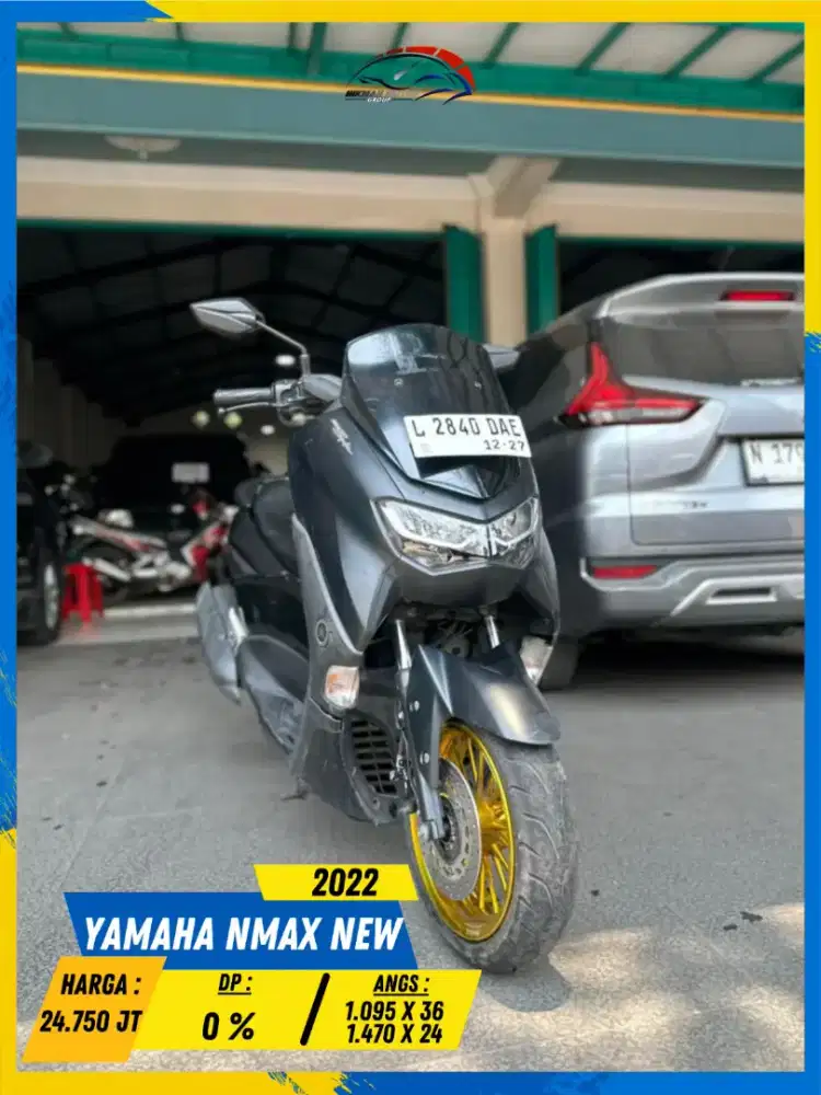 YAMAHA NMAX NEW 2022 PLAT L MURAH POLL HIKMAH MOTOR KEPUH MALANG