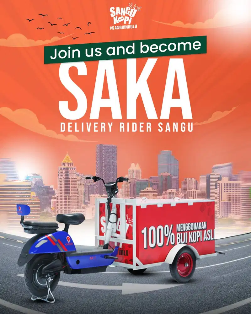 Dicari Driver untuk jualan kopi keliling