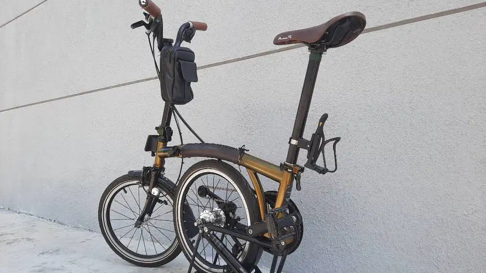 Sepeda Lipat Element Pikes Gen 2 Goldie