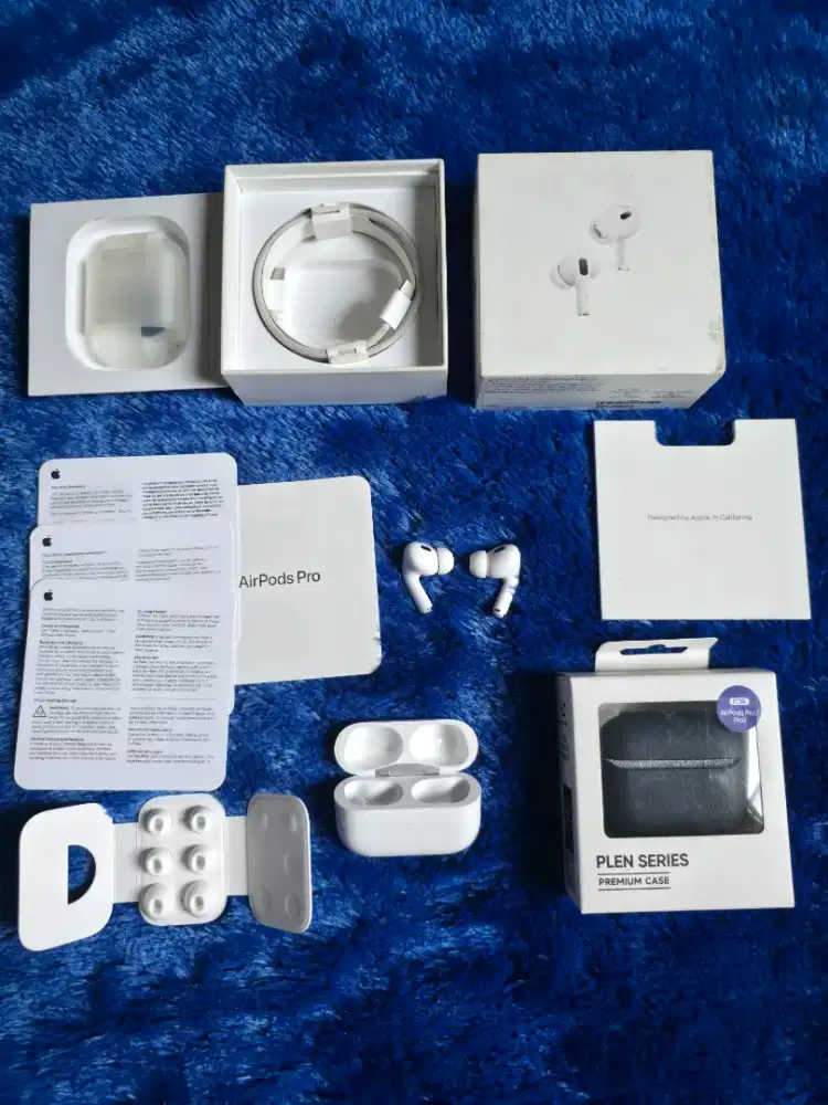 AirPods Pro Gen 2 Type C Fullset Original Second Tidak ada Minus