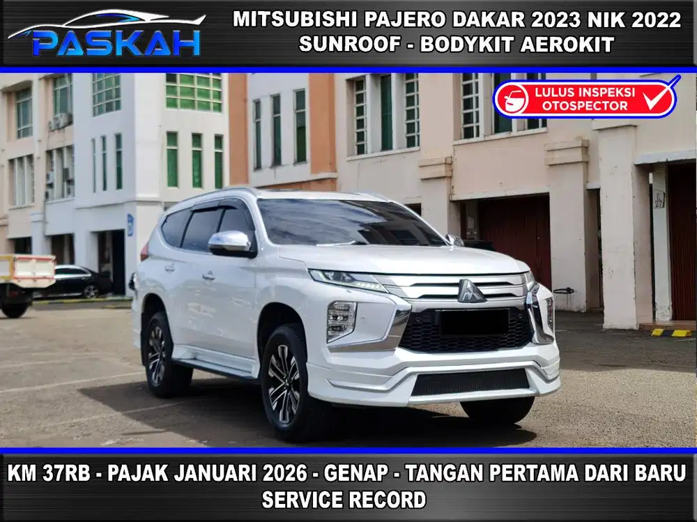 SUNROOF PAJAK=2026 Km=37k MITSUBISHI NEW PAJERO 2.5 DAKAR 2023 NK 2022
