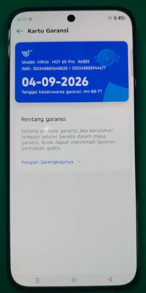 INFINIX HOT 60PRO AJA 8+8/256Gb LIKE NEW