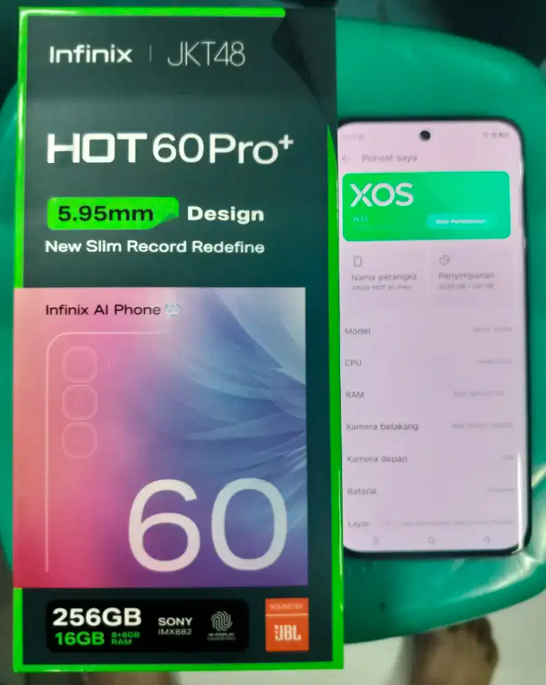 INFINIX HOT 60PRO PLUS 8+8/128Gb LIKE NEW