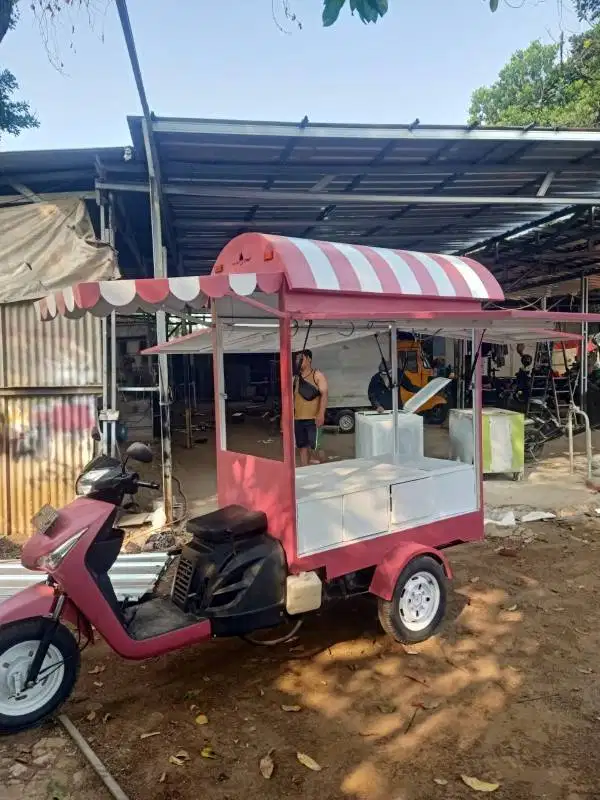 Viar roda tiga bajaj TVS custom food truck by Papip Id
