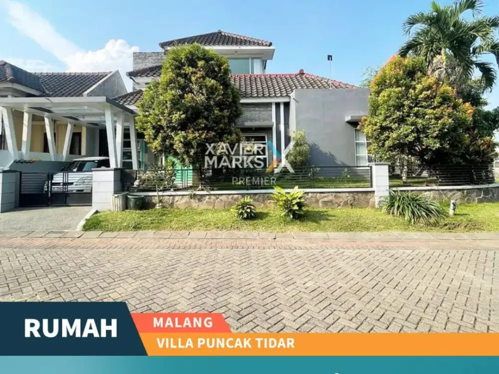 Rumah Di Villa Puncak Tidar Malang Hook Terawat Siap Huni