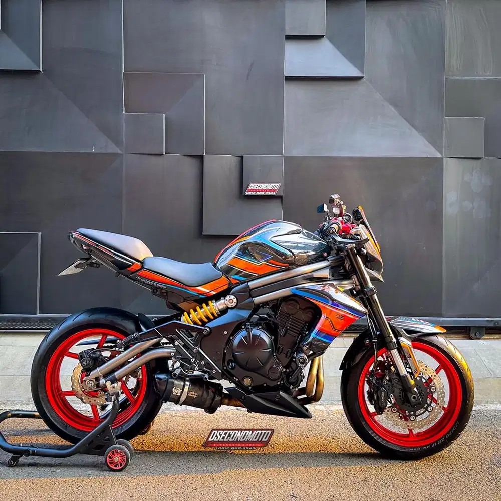 KAWASAKI ER6N ‼️MOGE ER 6 FULL MODIF TOURING RALLY SUPERMOTO SIAP GAS