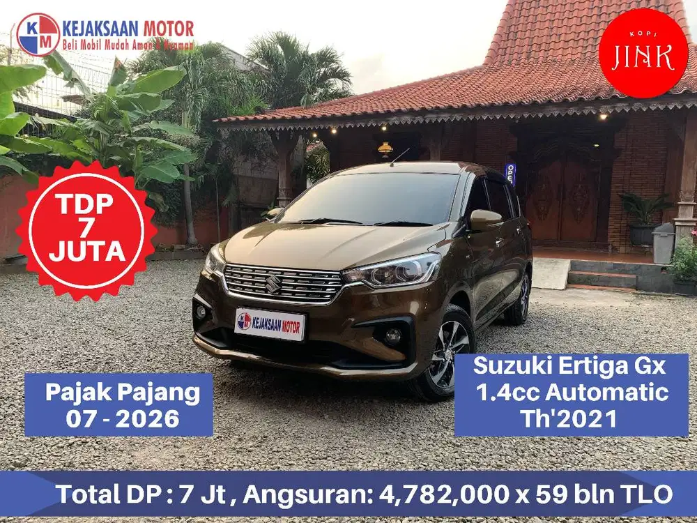 Suzuki Ertiga Gx 1.4cc Automatic Th.2021
