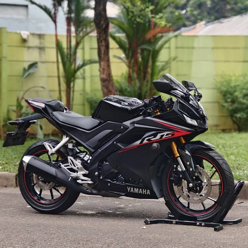 YAMAHA YZF R15 V3 HITAM 2019 KM 2K PAJAK PANJANG SUPER GRES