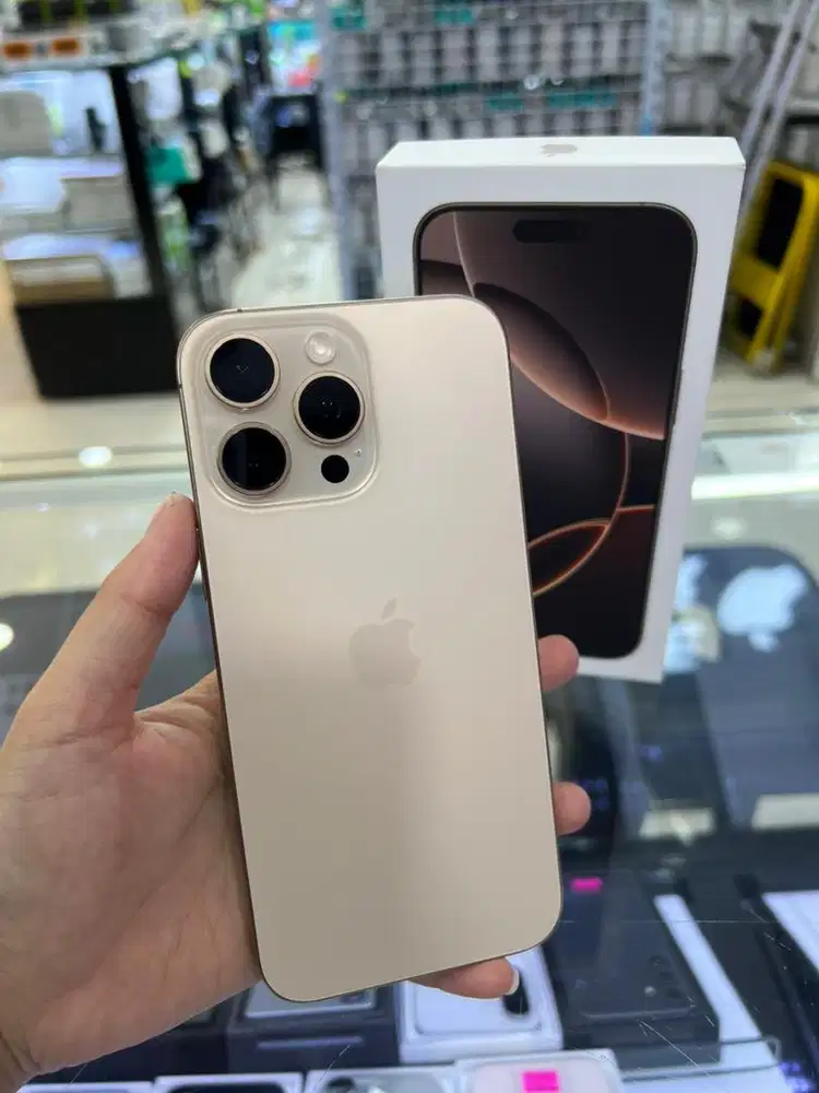 SECOND IPHONE 16 PRO MAX 256GB EX IBOX MULUS GARANSI ON PANJANG
