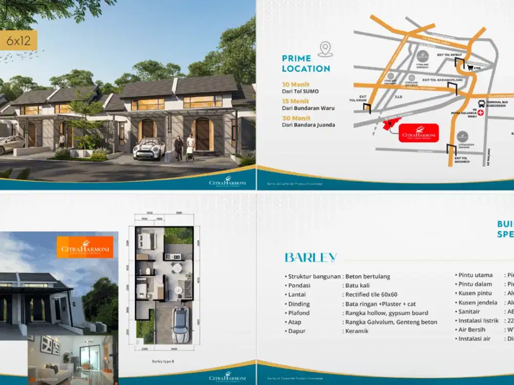 Cambridge (Great Britaian Mega Cluster) Citra Harmoni Sidoarjo Trosobo