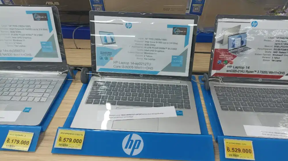 Laptop HP 14 8/512GB (Intel Core)