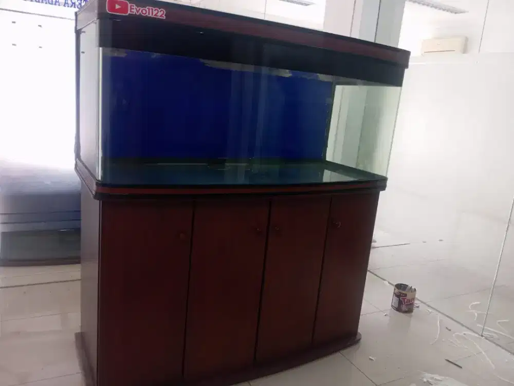 Jual Aquarium set kabinet