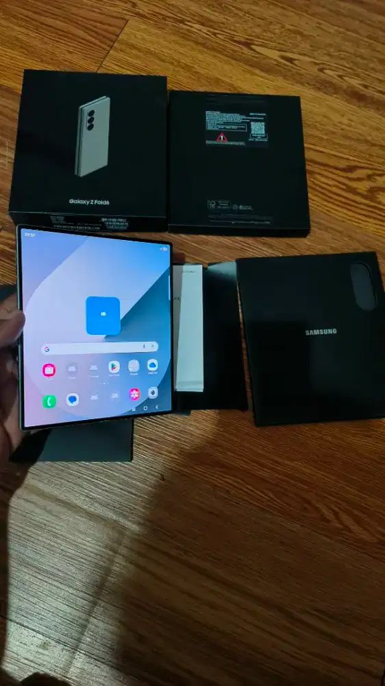 Samsung Z-Fold 6 512gb Sein Fullset bisa tt hp lain
