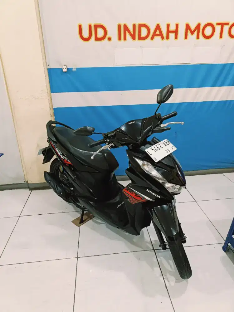 Hitam glossy HONDA BEAT ESP CBS SPORTY FI ECO 2022 siap pakai
