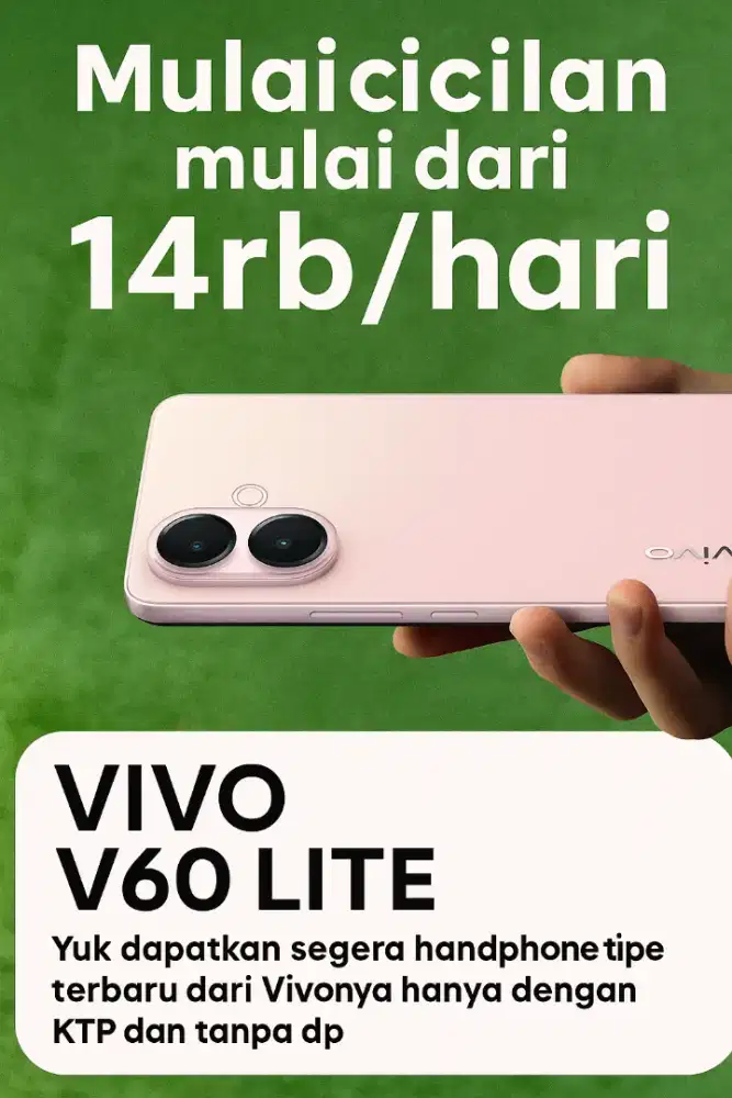 Vivo v60 lite new cicilan murah