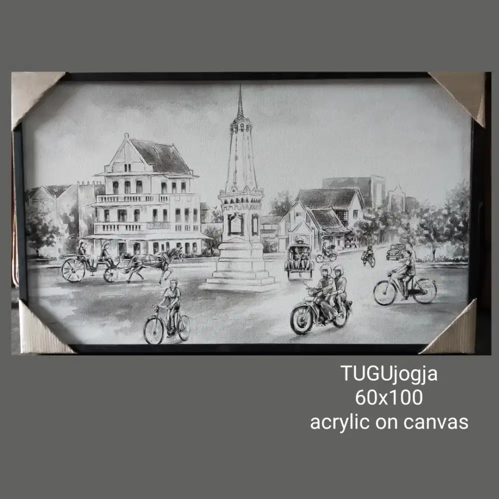 Sketsa tugu jogja