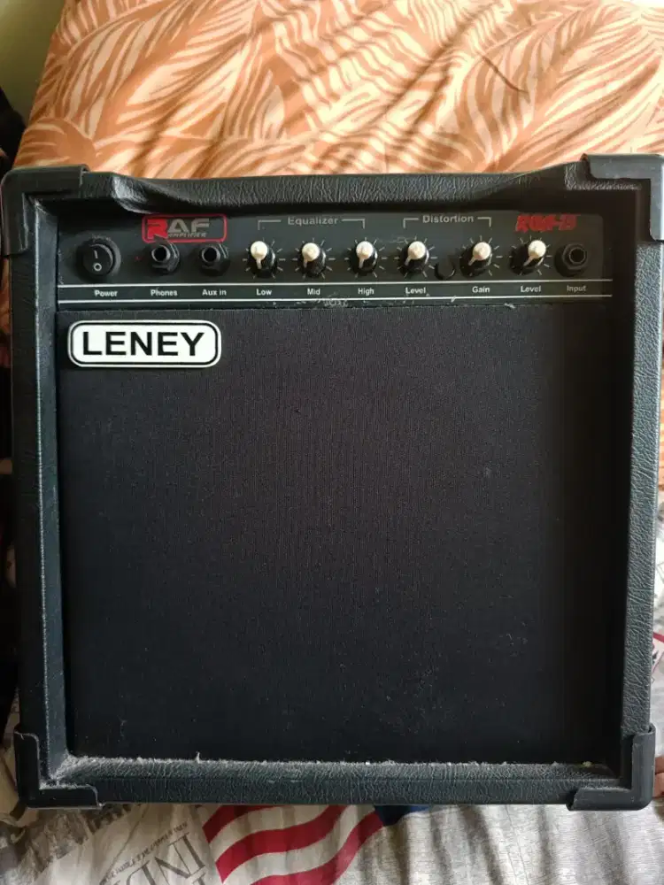 Dijual Ampli Gitar Leney RAF edition siap pakai.