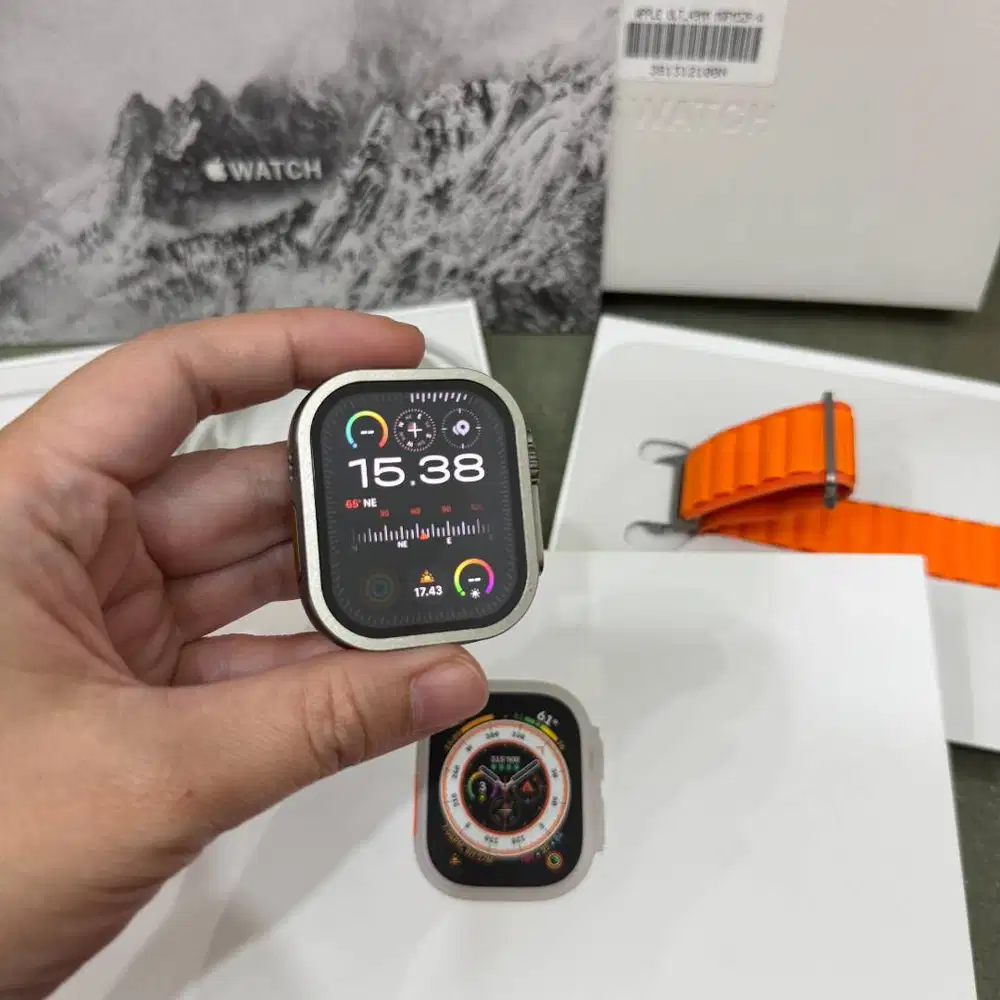 Apple Watch Ultra 1 49mm Titanium Orange Fullset