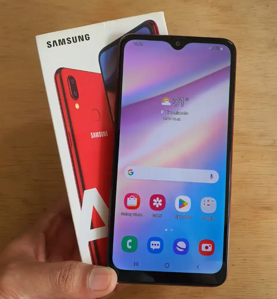 Samsung A10s fullset mulus