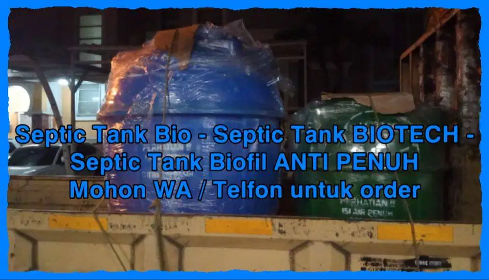 Septictank, Sepiteng Biofilter, Biotank, Biofil,