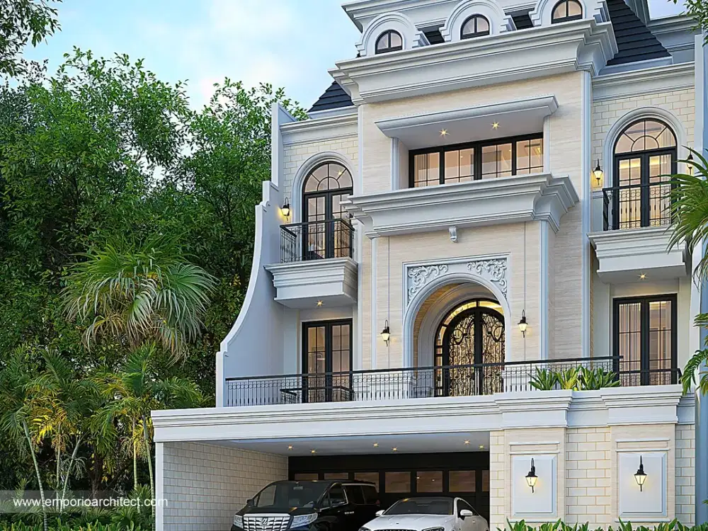 Hunian klasik modern di Cilandak – Rumah Baru gress, Kolam Renang, Lift Space & Rooftop Nyaman