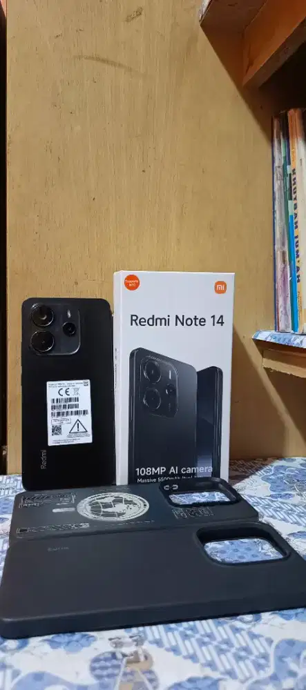 Dijual HP Redmi Note 14 4G – Fullset, Mulus, Siap Pakai
