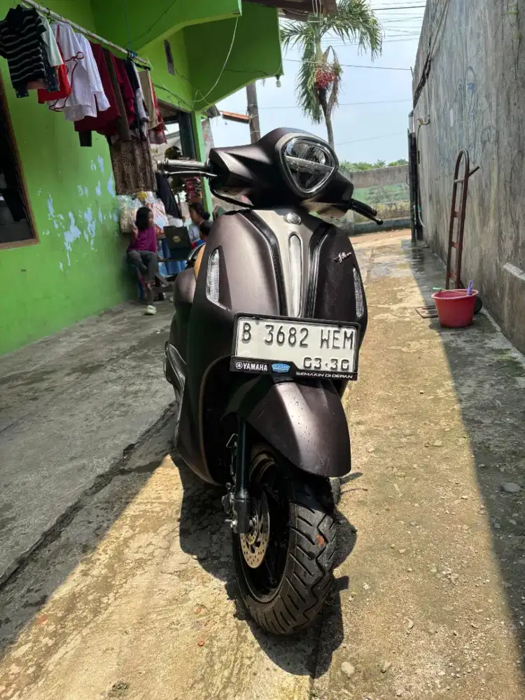Yamaha Grand Filano 2025 Type Lux Hybrid Ganteng rawatan