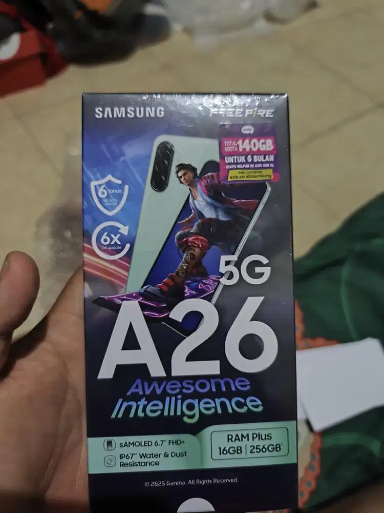 Hape samsung A26 16/256 gb MASIH SEGEL