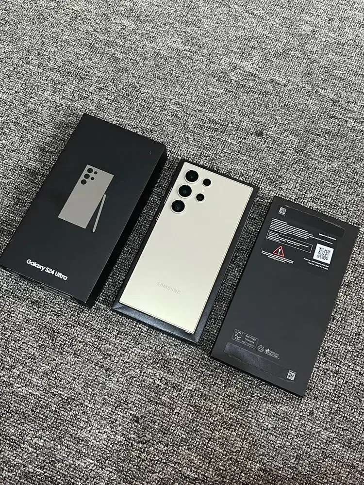 Samsung S24 ultra ram 12/256gb fullset original resmi sein