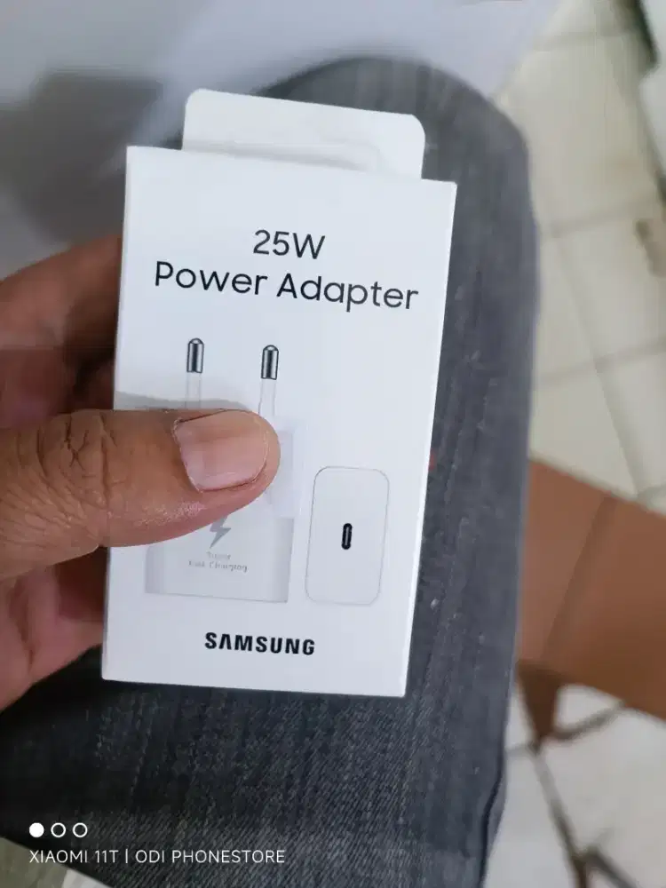 Batok original Samsung pengisian cepat 25 Watt