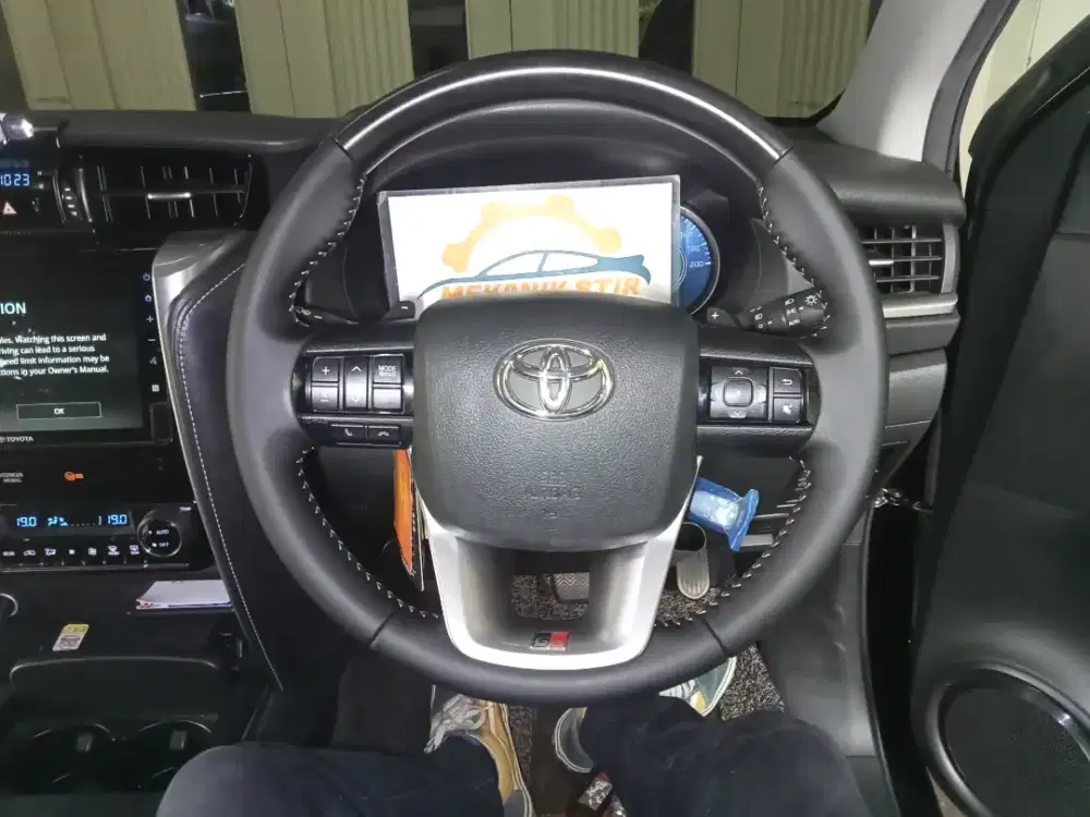 Retrim kulit setir yg kelupas
