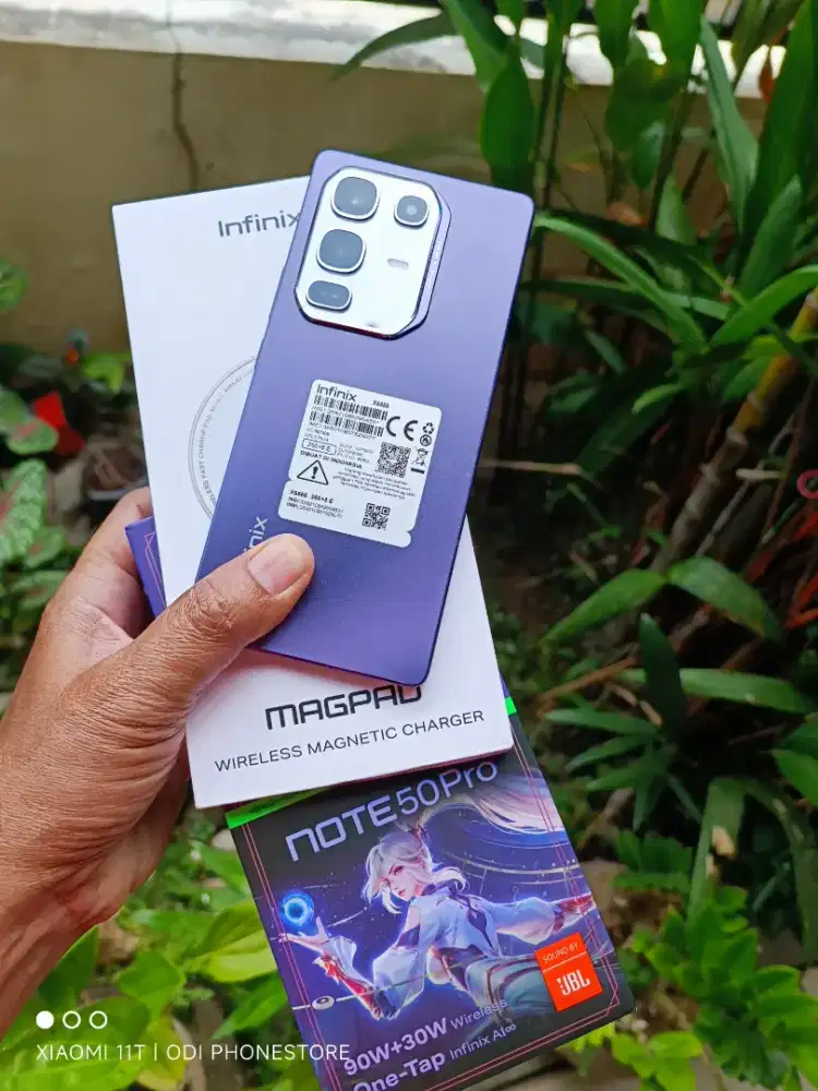 Infinix note 50 pro 16/256 mulus seperti baru dan lengkap