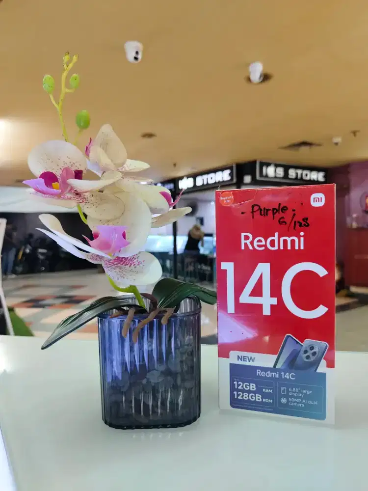 PROMO REDMI 14C 6/128 NEW GARANSI RESMI