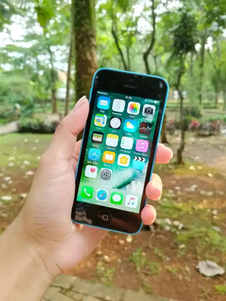 Jual Rare Item Iphone 5C Fullset, Original.