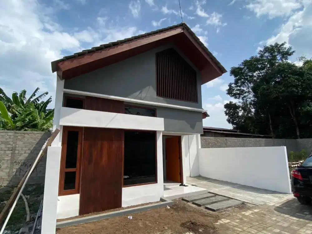 DIJUAL RUMAH CANTIK MURAH 300 JUTAAN DI PRAMBANAN DAPAT FREE KANOPI + PAGAR