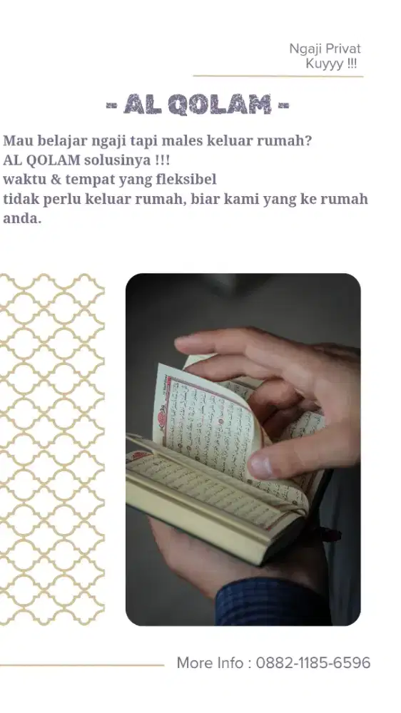 Kursus Private Mengaji