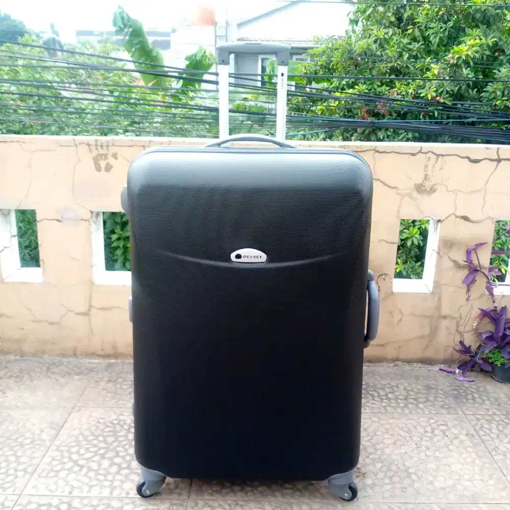 Koper hardcase ORI merk DELSEY Made in France size 30inch