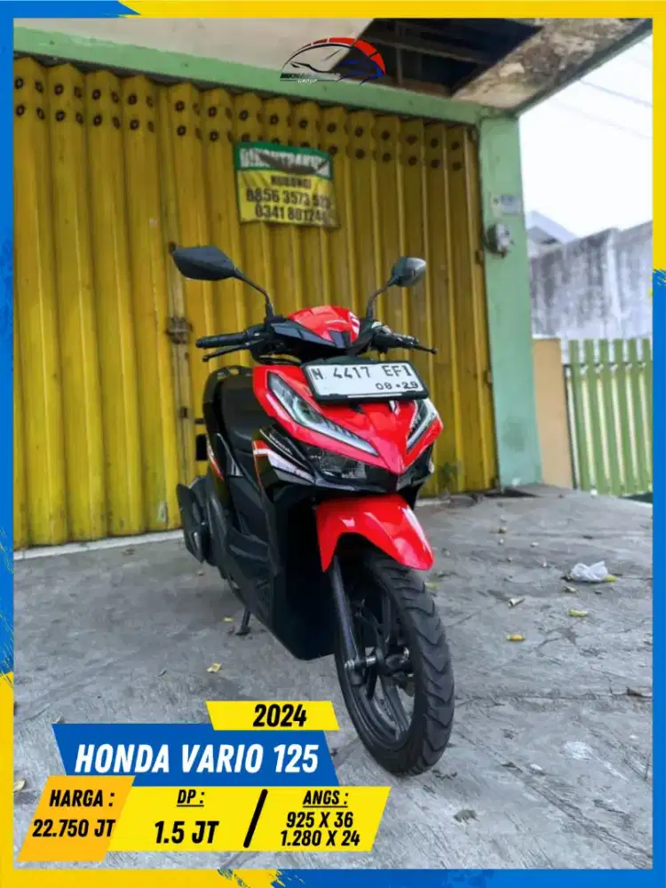 HONDA VARIO 125 2024 MONGGO GERCEP LURR HIKMAH MOTOR KEPUH MALANG