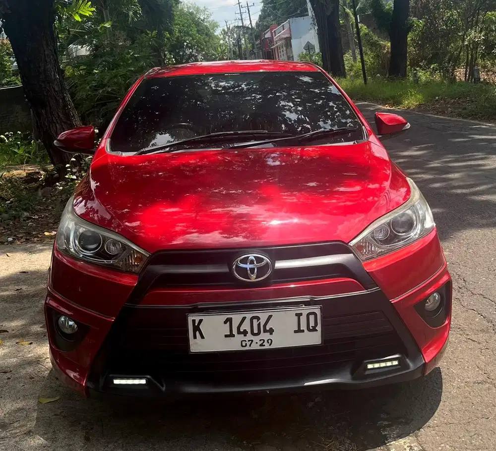 ALL NEW YARIS MERAH TAHUN 2014