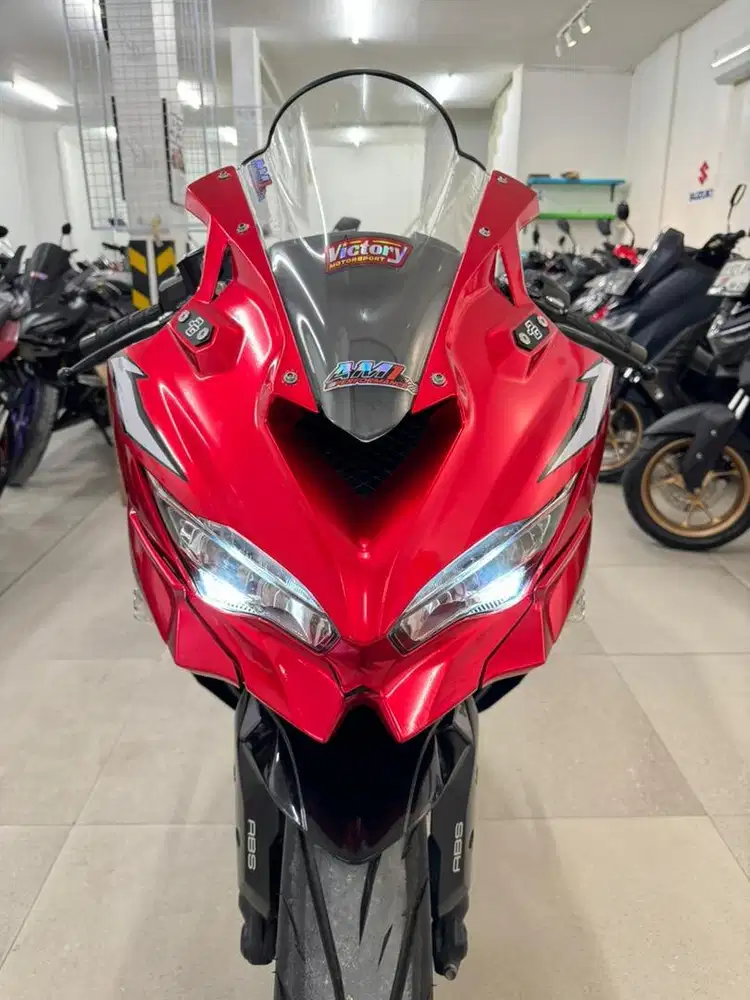 Kawasaki ZX 25R ABS KQS KTRC 2020 warna Hitam Wrap Merah ZX25R ZX25 25