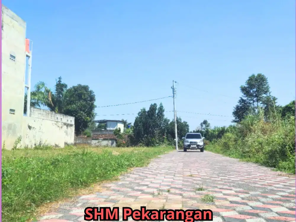 Jual Tanah Maguwoharjo Siap Bangun Dekat Bakal Tol SHM P