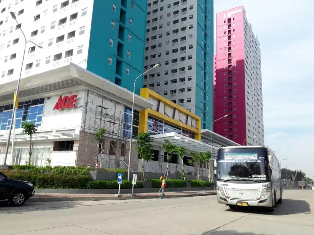 SEWA MURAH!!! Apartemen Green Pramuka City 2BR Furnish