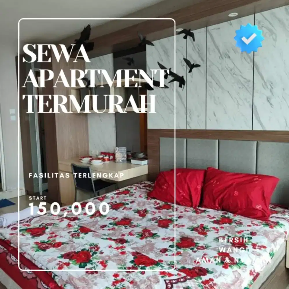 SEWA APARTEMEN TANGERANG HARIAN/TRANSIT SPRINGWOOD RESIDENCE TERMURAH