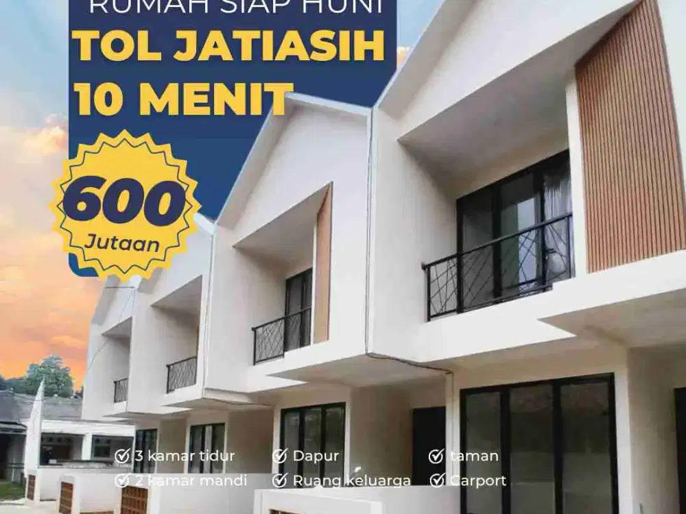 RUMAH 600 JUTAAN SIAP HUNI JATIASIH