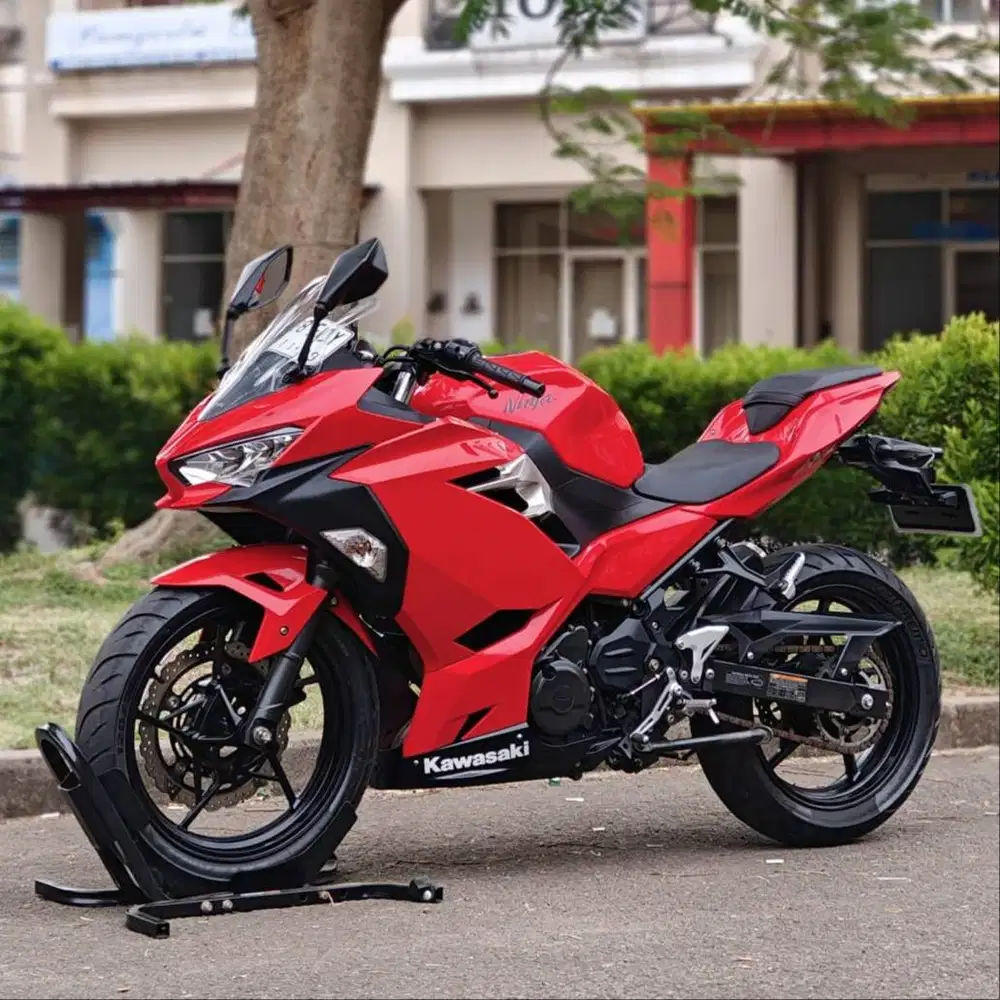 KAWASAKI NEW NINJA 250 FI MERAH 2018 KM RENDAH PAJAK PANJANG
