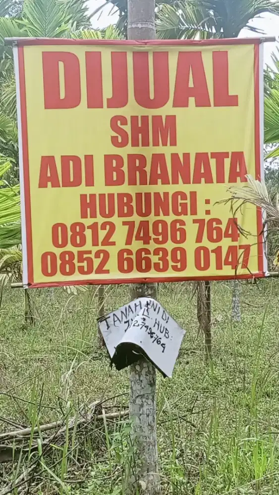 jual tanah 11 tumbuk