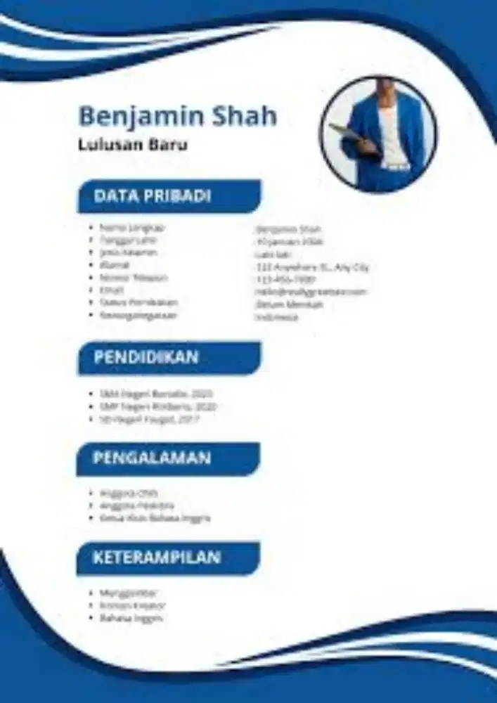 Jasa Pembuatan CV