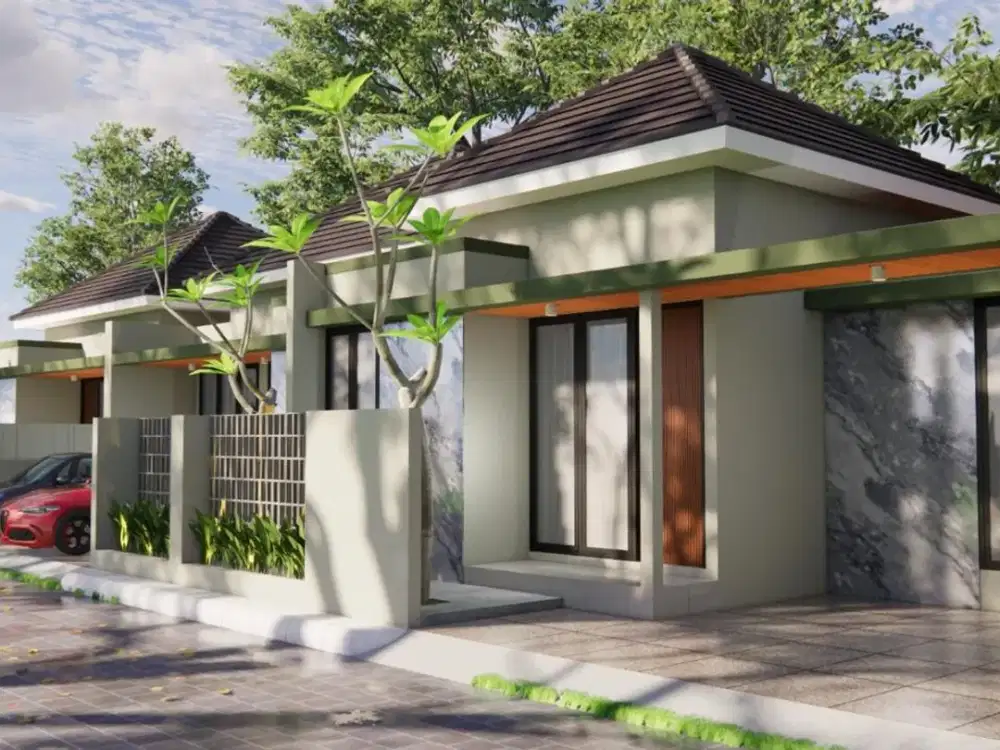 DIJUAL RUMAH MODERN DALAM MINI CLUSTER DI BERBAH SLEMAN