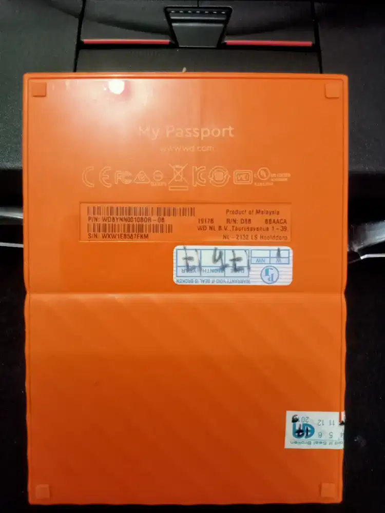 Hardisk External WD : 1TB (USB 3.O)