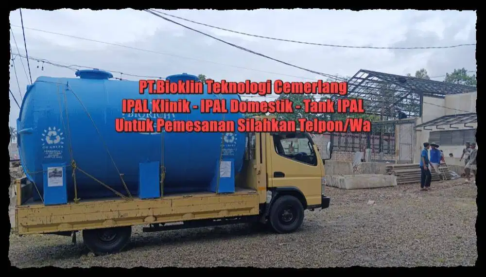 IPAL Tank - IPAL Biotech - IPAL Klinik - IPAL - IPAL Medis- IPAL Komun